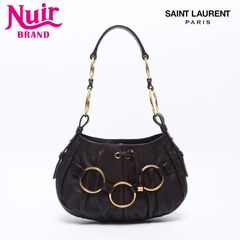 YVES SAINT LAURENT イヴ・サンローラン ハンドバッグ ゴールドリング