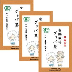 有機栽培 グァバ茶 2g×40包 (お得な3個セット)【がばい農園公式】
