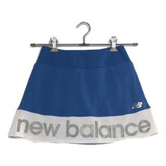 中古 レディース ニューバランスゴルフ New Balance golf スカート 00(SS) 水色×白 インナーぺチパンツ 小さい