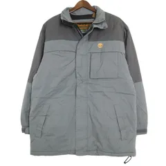 Timberland ティンバーランド 中綿 マウンテンジャケット アウトドア グレー (メンズ M) 中古 古着 A4116