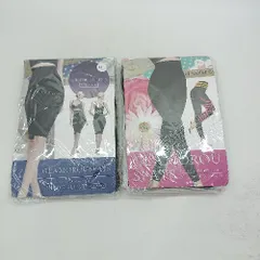 ◇ Θ◎●未使用● 《 合同会社SO1 まとめ売り2点セット サイズM-L グラマラススパッツ レディース 》 E  【1506230017232】