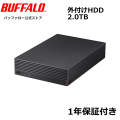 《整備済・再生品》 バッファロー HD-EDS2U3-BE(保証1年)
