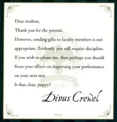 【中古】キャラカード [単品] デイヴィス・クルーウェル メッセージカード 「ディズニー ツイステッドワンダーランド バレンタインデーギフト」