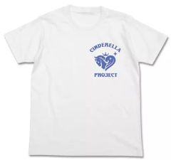 [중고] 티셔츠 (캐릭터) 신데렐라 프로젝트 티셔츠 화이트 L 사이즈 [아이돌 마스터 신데렐라 걸즈]