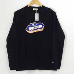 三重店】HYSFORM｜ハイスフォーム ロングスリーブロゴTシャツ ブラック