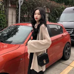 トップス カーディガン ミディアム丈 袖あり 長袖 フレアスリーブ Vネック 襟なし サマーニット かわいい 大人可愛い シンプル カジュアル おしゃれ かっこいい レトロ アジアン エスニック ラフ 無地 春 夏 秋 10代 20代 30代 レディース 女性