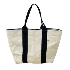 TOMMY HILFIGER トミーヒルフィガー キャンバス トートバッグ 大容量 A4対応