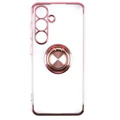 Galaxy S25 ケース SC-51F スマホリング 付き 耐衝撃 薄型 ソフト ケース 【Color】ピンク