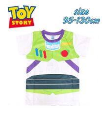 Disney PIXAR TOY STORY トイストーリー バズ・ライトイヤー なりきり 半袖 Tシャツ アニメ キッズ 子供服 メッシュ カットソー プリント 男の子/男児 こども インパ (221227514-92)