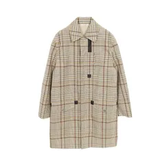 特価 エルメスHERMES ステンカラーコート ベージュ レッド サイズ ５６ 特価 エルメスHERMES ステンカラーコート ベージュ レッド サイズ 56