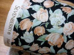 2m マリエッタ 小花柄 スケア sevenberry/ 黒