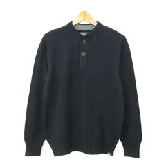 90s USA製 黒タグ エディーバウアー ヘンリーネックロンT カットソー 90's Eddie Bauer ヘンリーネックTシャツ 