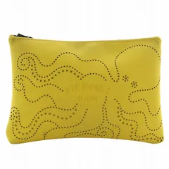 エルメス　ポーチ　ネオバン　マイヨンマラン　黄色　ピンク　緑　グリーン　新品 エルメスポーチネオバンマイヨンマラン黄色ピンク緑グリーン新品