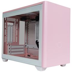 Cooler Master MasterBox NR200P Pink (ピンク/白) Mini-ITX/DTX PCケース 強化ガラスパネル付属 MCB-NR200P-QCNN-S00 CS8248