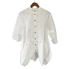 【ENFOLD 】2025SS 半袖ホワイトシャツ 38 ENFOLD 】2025SS 半袖ホワイトシャツ 38 2025SS エンフォルド