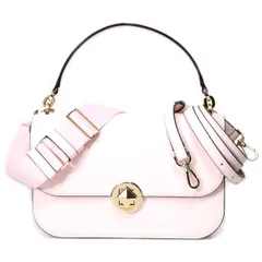 ケイトスペード バッグ katespade レザー オードリー フラップ クロスボディ 2way クラッチ 斜めがけ ショルダーバック ライトローズ K7330