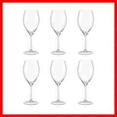 ワイングラス6個セット 490ml 食洗機対応 クリスタレックス ボヘミアングラス SOPHIA ガラス製  40814-490-6