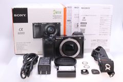 【極美品】SONY α6000 ボディ ブラック ILCE-6000 B ミラーレス一眼