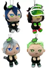 【中古】雑貨 全4種セット ＆ you モアプラス運動着キーチェーンマスコット“ディアソムニア寮” 「ディズニー ツイステッドワンダーランド」