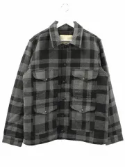 デニム&サプライ ラルフローレン DENIM & SUPPLY RALPH LAUREN マッキーノ ジャケット ハンティング チェック ウール L グレー 黒 ブラック 上着 アウターのサムネイル