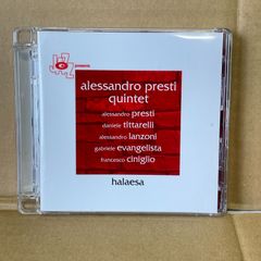 アレサンドロプレスティ  CD  ジャズトランペット alessandro presti  quintet   halaesa  2016年作品  camjazz