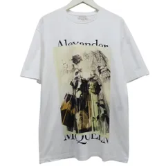 希少アレキサンダーマックイーン初期Tシャツイエローブルーネイビーグレーサファリ綿 希少アレキサンダーマックイーン初期Tシャツイエローブルー