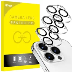 JEDirect iPhone 14 Pro 6.1インチ/iPhone 14 Pro Max 6.7インチ用 カメラフィルム レンズ 9H強化ガラス 高透過率 傷つけ防止 夜景撮影に影響なし 3枚セット 0
