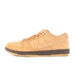 新品 NIKE ナイキ サイズ:26.5cm SB DUNK LOW PRO WHEAT MOCHA 2023年製 BQ6817-204 ダンク ロー プロ ウィート モカ フラックス バロックブラウン US8.5 ローカット スニーカー シューズ