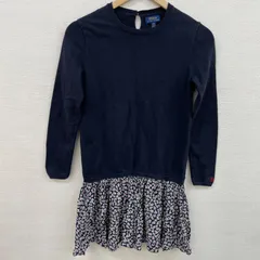 POLO RALPH LAUREN ポロラルフローレン　ワンピース　ネイビー　花柄　L    12歳〜14歳