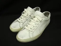 COMMON PROJECT コモンプロジェクト レザー スニーカー 表記サイズ 42 (約27cm) 靴 シューズ メンズ ホワイト系 DI9563