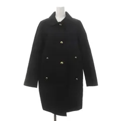 ケイトスペード KATE SPADE ステンカラー ハーフコート スプリング 金ボタン S 黒 ブラック NJMU3169 /HK ■OSのサムネイル
