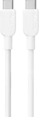 【2本セット】Anker 310 USB-C & USB-C ケーブル 60W USB PD対応 iPhone 16 / 15 Galaxy S25 iPad Air 5 MacBook Pro 対応(0.9m ホワイト)