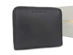 ■新品同様■ J&M DAVIDSON ジェイアンドエムデヴィッドソン レザー ラウンドファスナー コインケース カード入れ ブラック系 BK3310のサムネイル