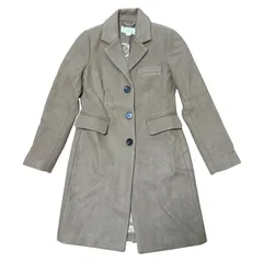 MICHAEL KORS ブラウン ウール コート ロングジャケット レディースXS マイケルコース