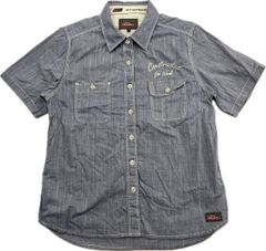 AMERI VINTAGE ストライプ 半袖シャツ SMITH'S AMERICAN 半袖シャツ ストライプ Lサイズ - メルカリ