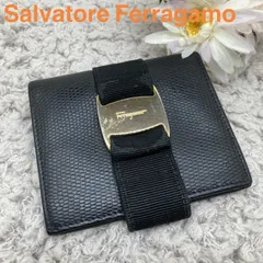 お値下げ済み【未使用級】Salvatore Ferragamo 三つ折り財布 サルバトーレフェラガモ 3つ折財布