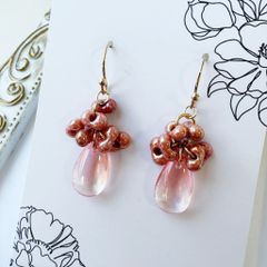 9934 手染めアクリル鈴丸 天然石 ビーズ ハンドメイド パーツ - メルカリ