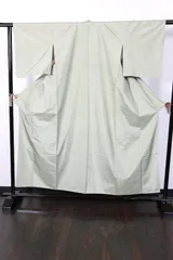 紬 着物 小千谷紬 仮絵羽 絵羽小紋 「横段 暈し 曙」 大新織物