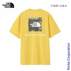 【新品】 ノースフェイス ショートスリーブスクエアカモフラージュティー (NT32437) (YS イエローシルト L)