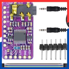 【即日発送】PHATフォーマットプレーヤーボード Raspberry IISロスレスデジタルオーディオDACデコーダーモジュール PCM5102モジュール、I2S Pi用Arduino用デジタル-アナログコンバータ音声モジュール DAOKAI