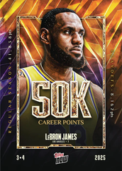 LeBron James / レブロン・ジェームズ TOPPS NOW card #12