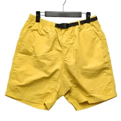 GRAMICCI グラミチ 品番 GMP4-S2107 ナイロンショーツ ショートパンツ イエロー系 サイズ L 正規品 / B7038