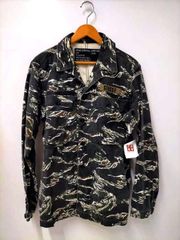 Stucy Stussy 군사 재킷 호랑이 오리 #159600 #
