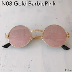 【品質Quality】 サングラス メンズ ピンク ゴールド