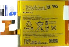 国内即日発送! 純正同等新品! SONY LIS1551ERPC 適用する For Sony Xperia Z/E3 / M2 Aqua 携帯電話のバッテリー 電池パック 交換 内蔵battery 修理 両面テープ 修理工具付き ##001