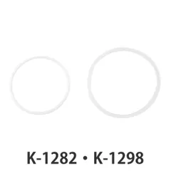 パッキン 冷水筒 ピッチャー K-1282 K-1298 上下 中空パッキン 専用 部品 パーツ （ 替えパッキン 交換用 本体別売り 別売りパーツ 大小セット  ）
