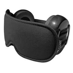 新品 [ZOZZGO] イヤーマフ アイマスク セット 睡眠用 就寝用 イヤーマフ 防音 遮音 SNR 30dB ノイズキャンセリング 騒音対策 聴覚過敏 アイマスク 3D立体型 目隠し 冷感素材 圧迫感なし 遮光 通気 軽量 安眠 快眠 男女兼用