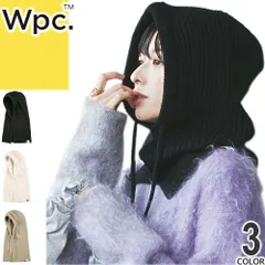 wpc w.p.c 帽子 ネックウォーマー ONDOO バラクラバ レディース メンズ フード付き フェイスカバー アウトドア 防寒 暖かい 保温 おしゃれ ブランド 黒 白 ブラック ホワイト ベージュ NF002