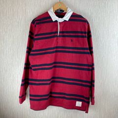 Polo by Ralph Lauren ラガーシャツ ストライプ M - メルカリ