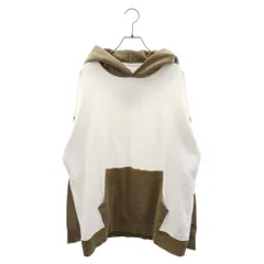VISVIM (ヴィスヴィム) 20SS JUMBO HOODIE P.O. CRASH ジャンボ フーディ スウェット プルオーバーパーカー ダメージ加工 ブラウン/ホワイト 0120105010021のサムネイル